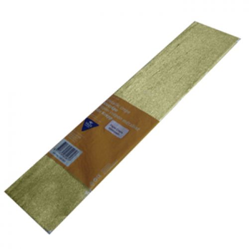 Papel Crepe 150x50cm Rolo Cor Ouro Metalizado ,  , 123Z162261 , 8711319622617